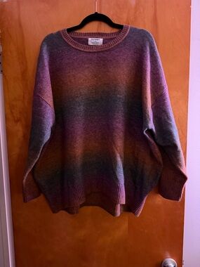 Old Navy Women's Multicolor Go Recycled Sweater